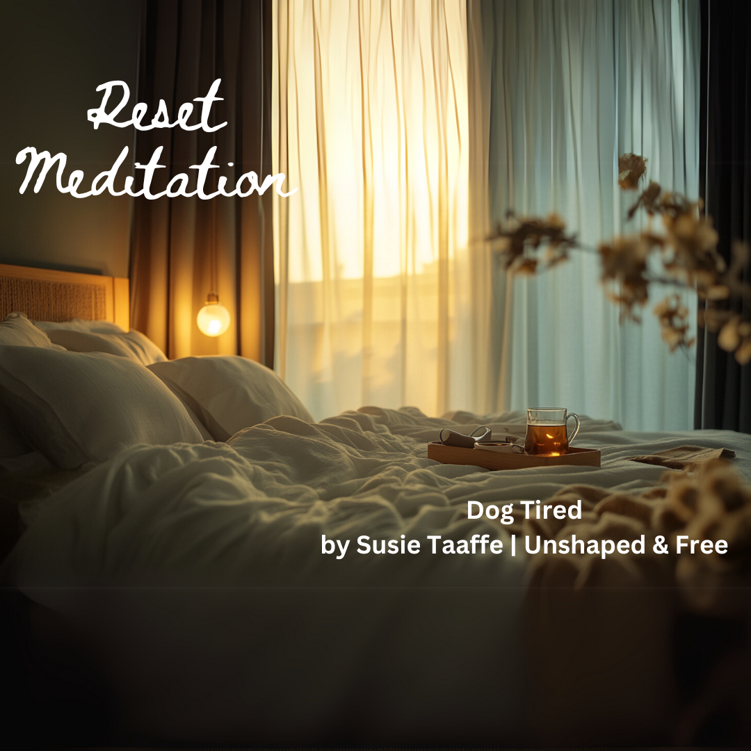 Dog Tired meditation still.